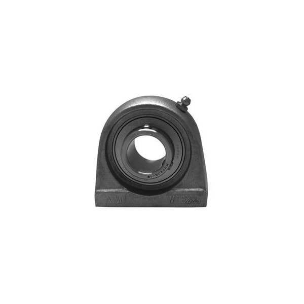 SINGLE ROW BALL BEARING - 1 IN. STAINLESS SET SCREW STAINLESS TAPPED BASE PLW BLK